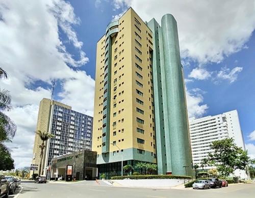 Flat Moderno Ao Lado Do Brasilia Shopping Aparthotel Buitenkant foto